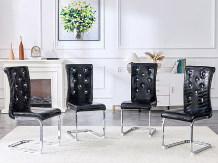 Elegant Design Upholstered Dining Chairs