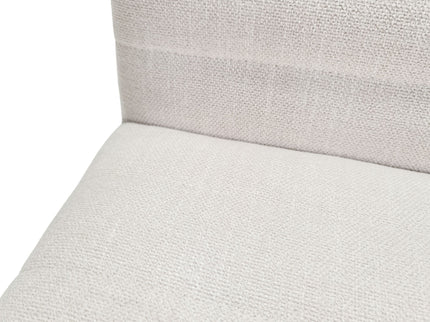 Upholstered Dining Chairs With Rubber Legs (Set of 2)