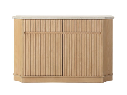 Qwin - Server - Natural Marble / Oak