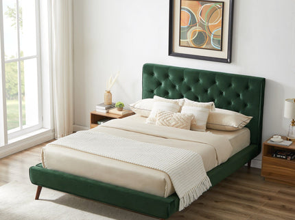 Dillon - Mid-Century Modern Platform Bed