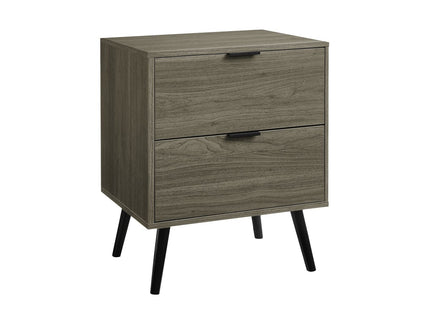 Modern Accent Table With Storage Drawers