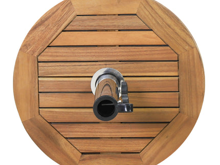 Ralph - Round Umbrella Base - Teak