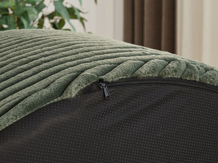 Modern Single Sofa With Backrest Pillow For Living Room