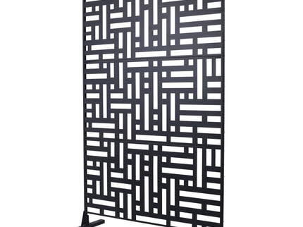 Decorative Freestanding Metal Privacy Screen For Indoor & Outdoor Use