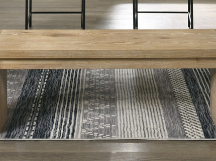 Magnus - Wide Dining Bench - Wooden Oak