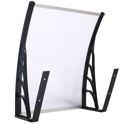 Weather Resistant Polycarbonate Canopy Outdoor Shade Cover For Robotic Lawn Mowers - Black