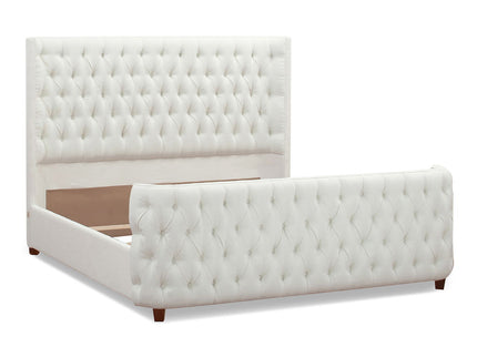 Brooklyn - Tufted Panel Bed Headboard And Footboard Set
