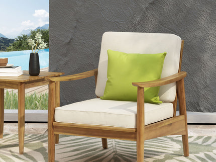 Emmry - Outdoor Acacia Wood Club Chair