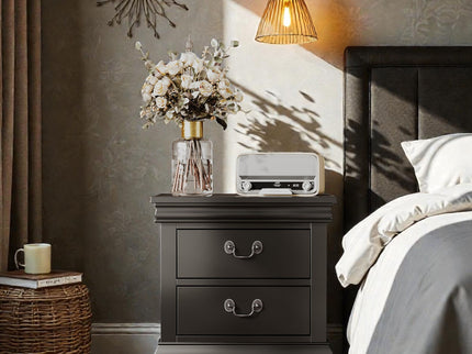 Nightstand With 2 Drawers