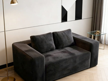 Cloud Loveseat Sofa Couch, 2 Seater Boneless Couch