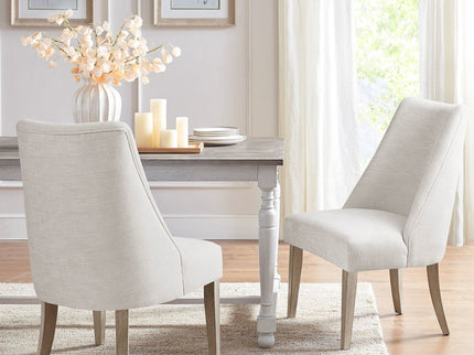 Comfortable Dining Chair Upholstered (Set of 2)