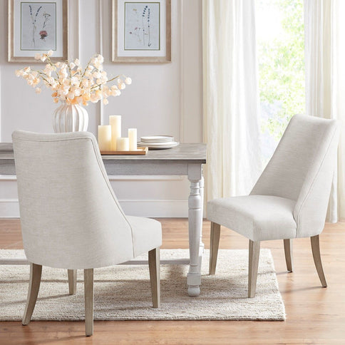 Comfortable Dining Chair Upholstered (Set of 2)