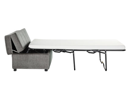 Twin Size Folding Ottoman Sleeper Bed With Mattress Convertible Guest Bed