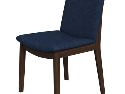Laura - Mid-Century Modern Solid Wood Dining Chair (Set of 2)