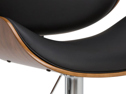Marana - Multifunctional Handcrafted Bentwood Adjustable Swivel Bar Stool