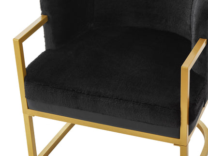 Upholstered Reading Accent Armchair For Living Room