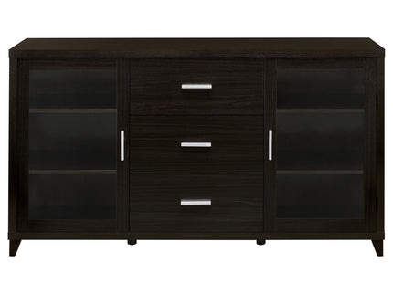 Barnaby - 4 Piece Rectangular Entertainment Center - Cappuccino
