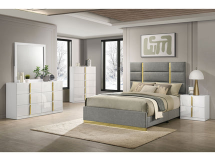 Lauryn - 2 Drawer Nightstand - Gloss White