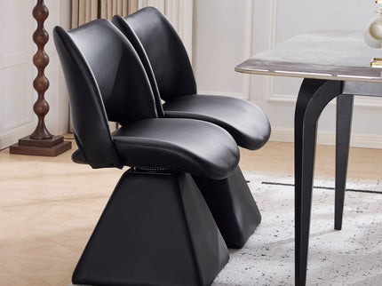 Modern Swivel Dining Chair With High Back