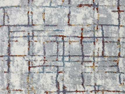Loft Shag - 7'10" X 9'10" Shaggy Area Rug - Multi