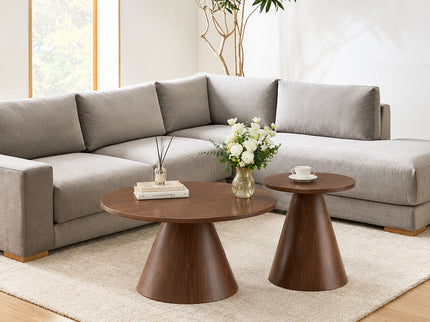 Modern Nesting Coffee Table Set For Living Room
