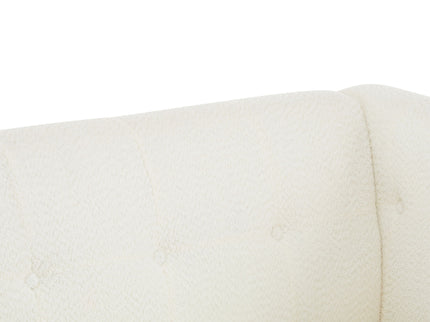 Contemporary 3 Seater Sofa With Tufted Design