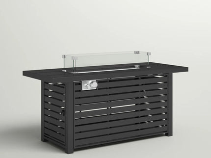 Propane Outdoor Fire Pit Table With Lid Versatile Fuel Options