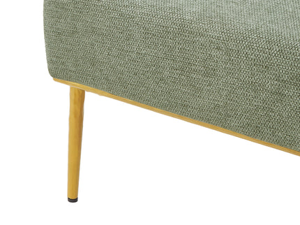 Modern Elegance Accent Chair With Curved Backrest