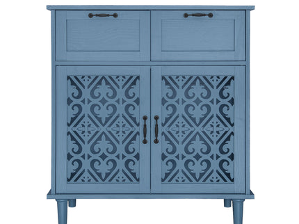 2 Door 2 Drawer Elegant Cabinet