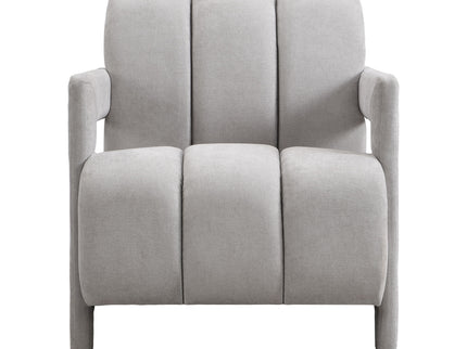 Modern Minimalist Leisure Armchair With L Shaped Armrests