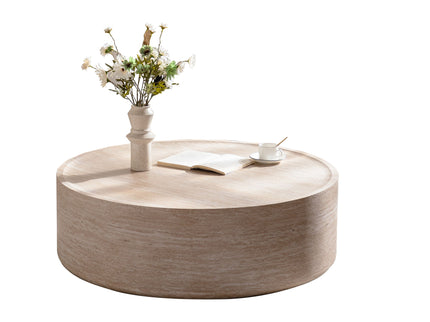 Round Coffee Table For Living Room - Amber