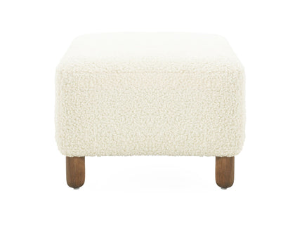 Comfortable Ottoman - White