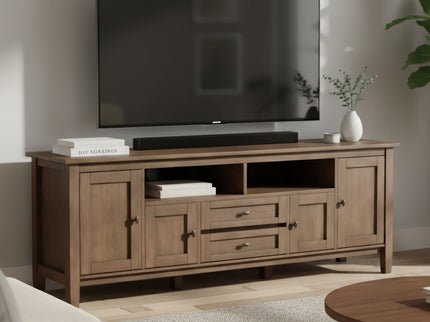 Warm Shaker - Handcrafted TV Media Stand