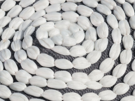 River - Handcrafted Cylindrical Pouf Water Resistant Fabric