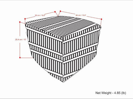 Safford - Square Outdoor / Indoor Pouf