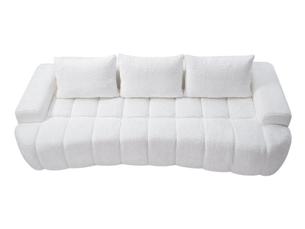 Extra Large Curved Front Compressed Sectional Sofa