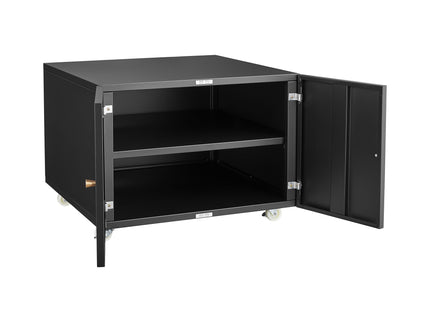 Office Furniture Copier Cabinet 2 Door Steel Copier Stand Mobile Pedestal File Printer Stand