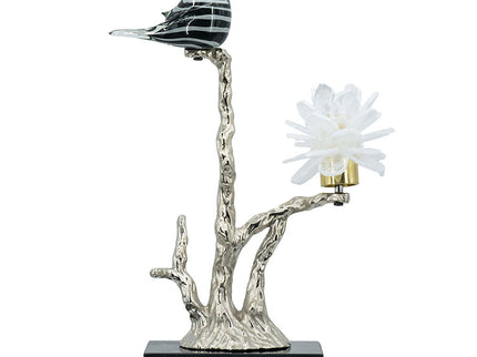Aluminum Candle Holder With Marble Stand