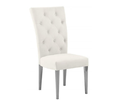 Modern Upholstered Tufted Dining Chair (Set of 2)