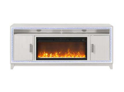 Almera - Fireplace With Adjustable Temperature And LED Options