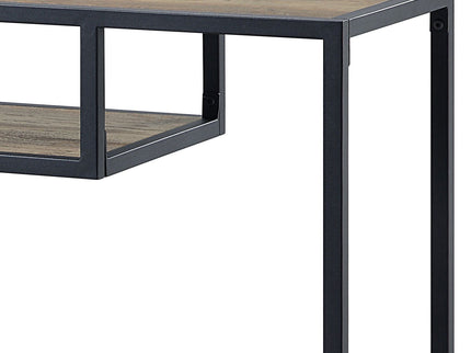 Idella - Sofa Table - Rustic Oak / Black