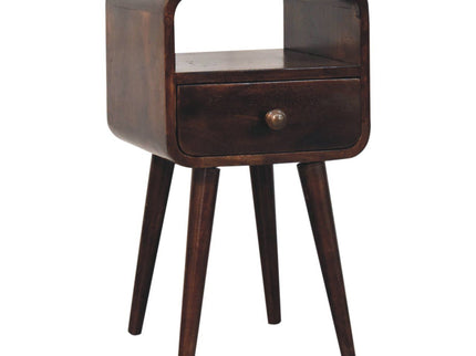 Mini Curve Open Bedside Nightstand