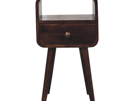 Mini Curve Open Bedside Nightstand