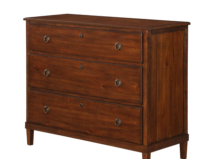 Chamberlin - 3 Drawer Dresser - Brown