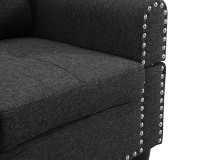 L - Shaped Sectional Sofa With Movable Left Chaise