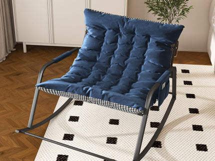 Rocking Chair With Storage, Cushions & Armrests