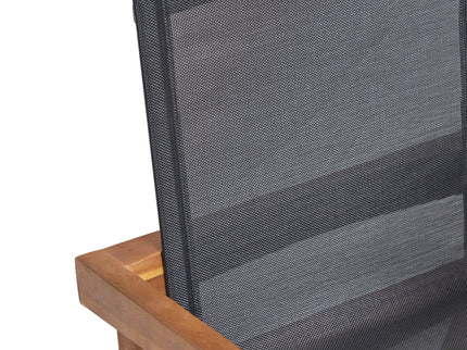 Belfast - Dining Chair With Acacia Wood Frame And Seating (Set of 2)