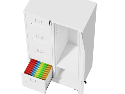 Storage Vertical Filing Cabinet With Lock
