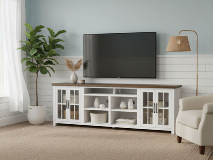 Hampton - TV Stand Console & Cable Management