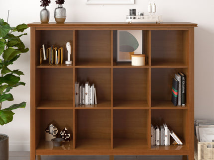 Artisan - 12 Cube Storage - Honey Brown